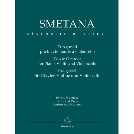 Smetana, B: Piano Trio in G minor (Urtext)