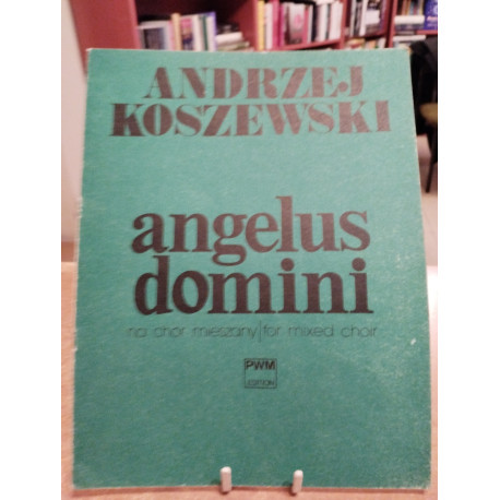 Andrzej Koszewswki, Angelus Domini na chór mieszany
