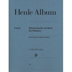 Henle Album. Piano Music from Bach to Debussy