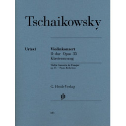 Piotr Czajkowski Koncert skrzypcowy D-dur op. 35 wyciąg fortepianowy