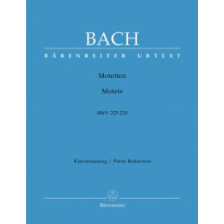 Bach, JS: Motets (6) (BWV 225-230) urtext