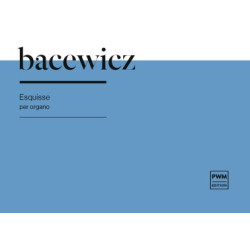 Grażyna Bacewicz Esquisse per organo