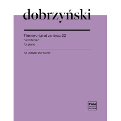Ignacy Feliks Dobrzyński Theme original varié op. 22 na fortepian