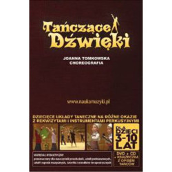 Tańczące dźwięki Joanna Tomkowska ( książka + płyta DVD )