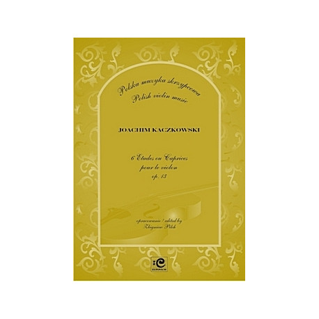 6 etiud op.13. Joachim Kaczkowski
