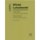 Witold Lutosławski  Tryptyk Śląski opracowanie na sopran i fortepian