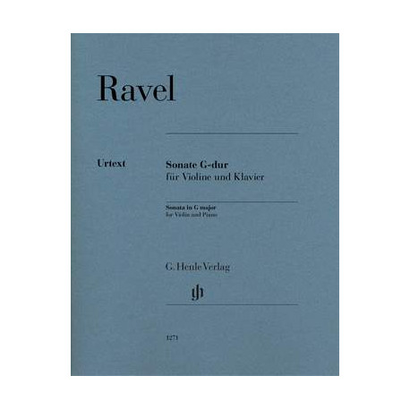 Ravel, M: Sonate G-dur