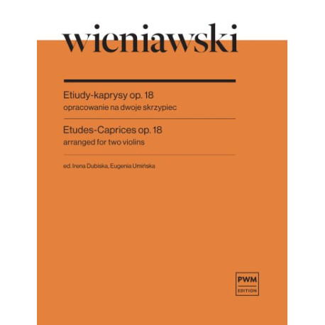 Henryk Wieniawski Etiudy-kaprysy op. 18 opracowanie na dwoje skrzypiec