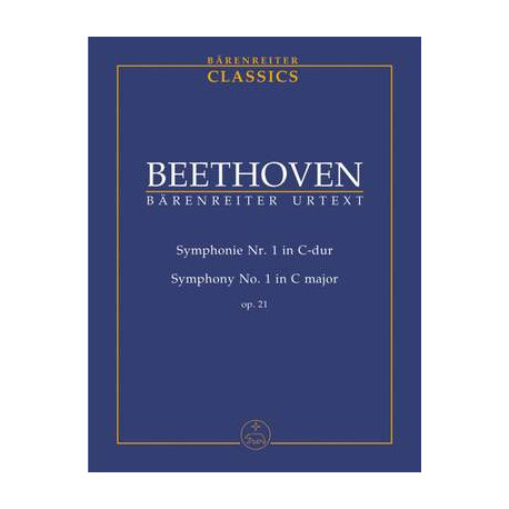 Beethoven, L van: Symphony No.1 in C, Op.21 (Urtext) (ed. Del Mar)
