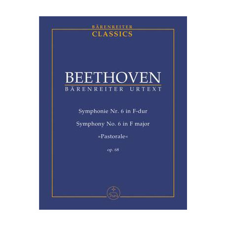Beethoven, L van: Symphony No.6 in F, Op.68 (Pastoral) (Urtext) (ed. Del Mar