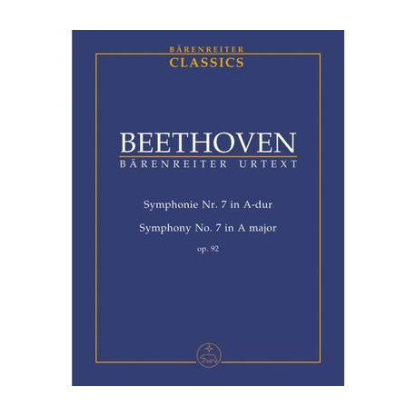 Beethoven, L van: Symphony No.7 in A, Op.92 (Urtext) (ed. Del Mar)