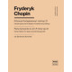 Fryderyk Chopin II Koncert f-moll op. 21 op. 21 na fortepian i orkiestrę, transkrypcja na fortepian i kwartet smyczkowy