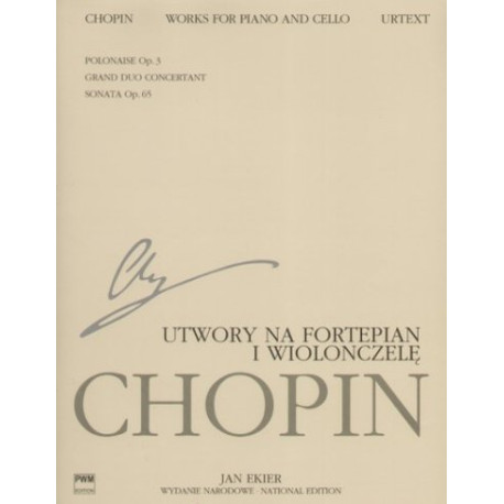 Fryderyk Chopin Utwory na fortepian i wiolonczelę, WN