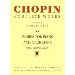 Fryderyk Chopin Utwory na fortepian i orkiestrę, CW wersja na 2 fortepiany