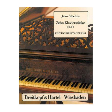 Sibelius, J: 10 Klavierstücke op. 58