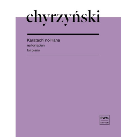 Marcel Chyrzyński Karatachi no Hana na fortepian