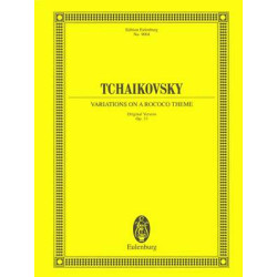 Tchaikovsky: Variations on a Rococo Theme for Cello and Orchestra op. 33