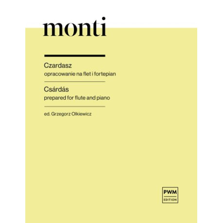 Victor Monti Czardasz na flet i fortepian