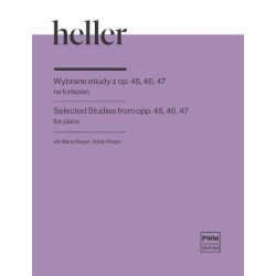 Stefan Heller  Wybrane etiudy z op. 45, 46, 47 na fortepian