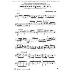 Mirosław Drożdżowski - 8 Preludiów i Fug Maksa Regera na gitarę