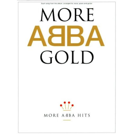 ABBA More Gold piano vocal guitar
