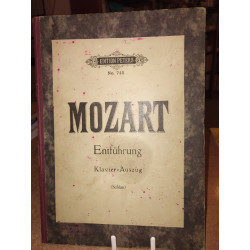 W. A. Mozart Uprowadzenie z Seraju wyciąg fortepianowy