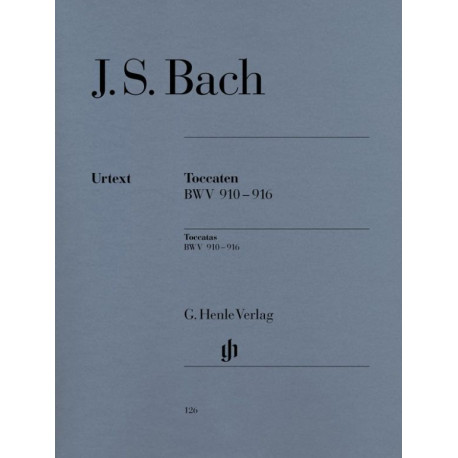 J. S. Bach Toccatas, BWV 910-916 Urtext
