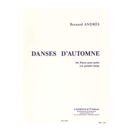 Bernard Andrès: Danses D'Automne