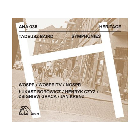 Tadeusz Baird BAIRD - SYMPHONIES (2 CD)