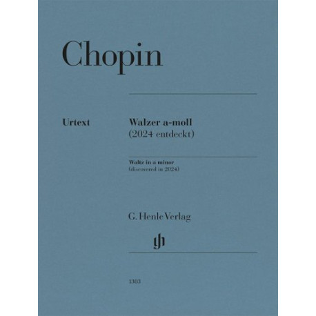 Fryderyk Chopin Walc a-moll (2024) + fascimile