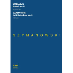 Karol Szymanowski Wariacje b-moll
