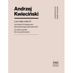 Andrzej Kwieciński Luci nella notte VI