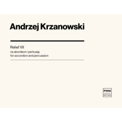 Andrzej Krzanowski Relief VII na akordeon i perkusję