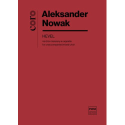 Alek Nowak HEVEL na chór mieszany a capella
