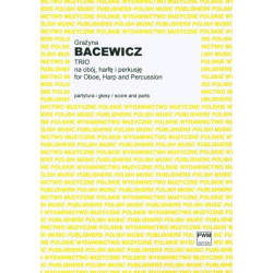 Grażyna Bacewicz Trio na obój, harfę i perkusję