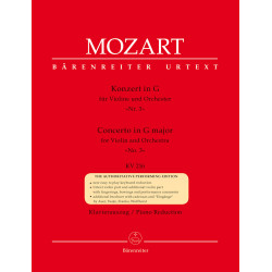 Koncert skrzypcowy nr 3. Mozart