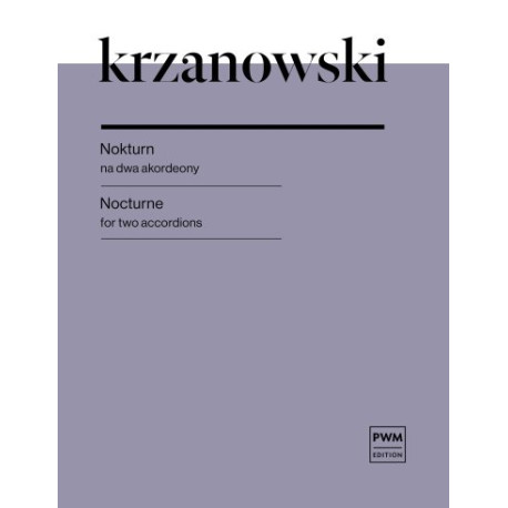 Andrzej Krzanowski Nokturn na dwa akordeony