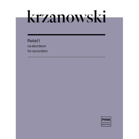 Andrzej Krzanowski Relief I na akordeon