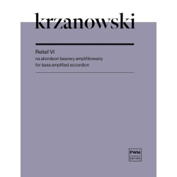 Andrzej Krzanowski Relief VI na akordeon basowy amplifikowany
