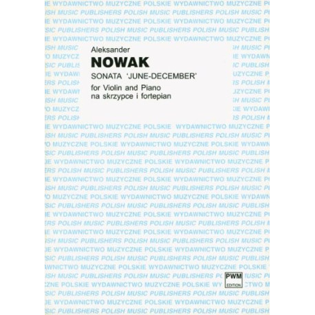 Alek Nowak Sonata 'June-December'