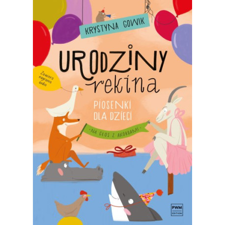 Krystyna Gowik Urodziny rekina Piosenki dla dzieci na głos z akordami (+ audio access)