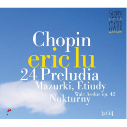 nifccd621622 Chopin Fryderyk 24 Preludes, Etudes, Nocutrnes, Mazurkas