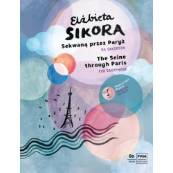 Elżbieta Sikora Sekwaną przez Paryż nuty na saksofon