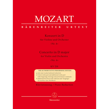 Koncert skrzypcowy nr 4. Mozart