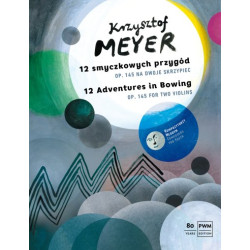 Krzysztof Meyer 12 smyczkowych przygód op. 145 nuty na dwoje skrzypiec