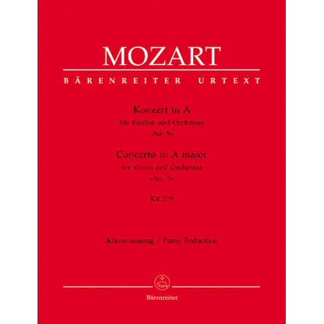 Koncert skrzypcowy nr 5. Mozart