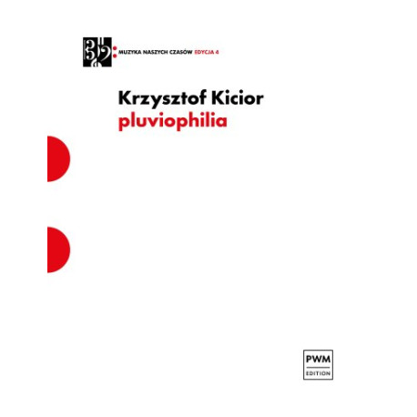 Krzysztof Kicior Pluviophilia  na marimbę i fortepian