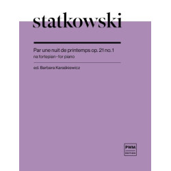 Roman Statkowski Par une nuit de printemps op.21 nuty na fortepian