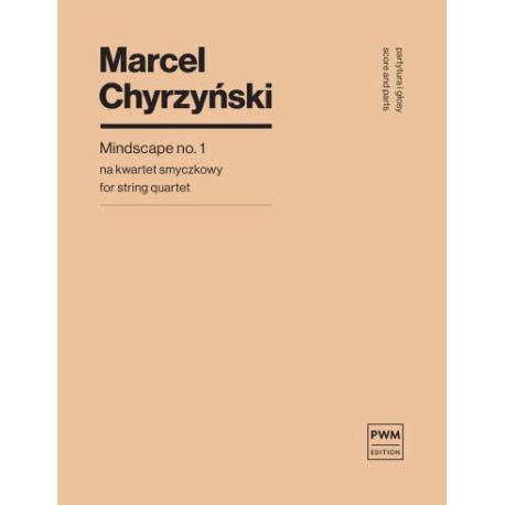 Marcel Chyrzyński Mindscape no.1 nuty na kwartet smyczkowy