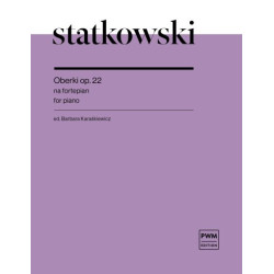 Roman Statkowski Oberki op. 22 nuty na fortepian